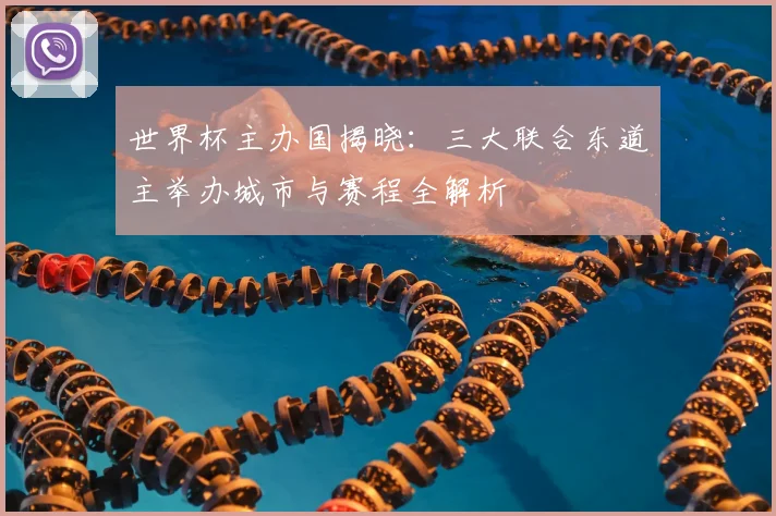 世界杯主办国揭晓：三大联合东道主举办城市与赛程全解析